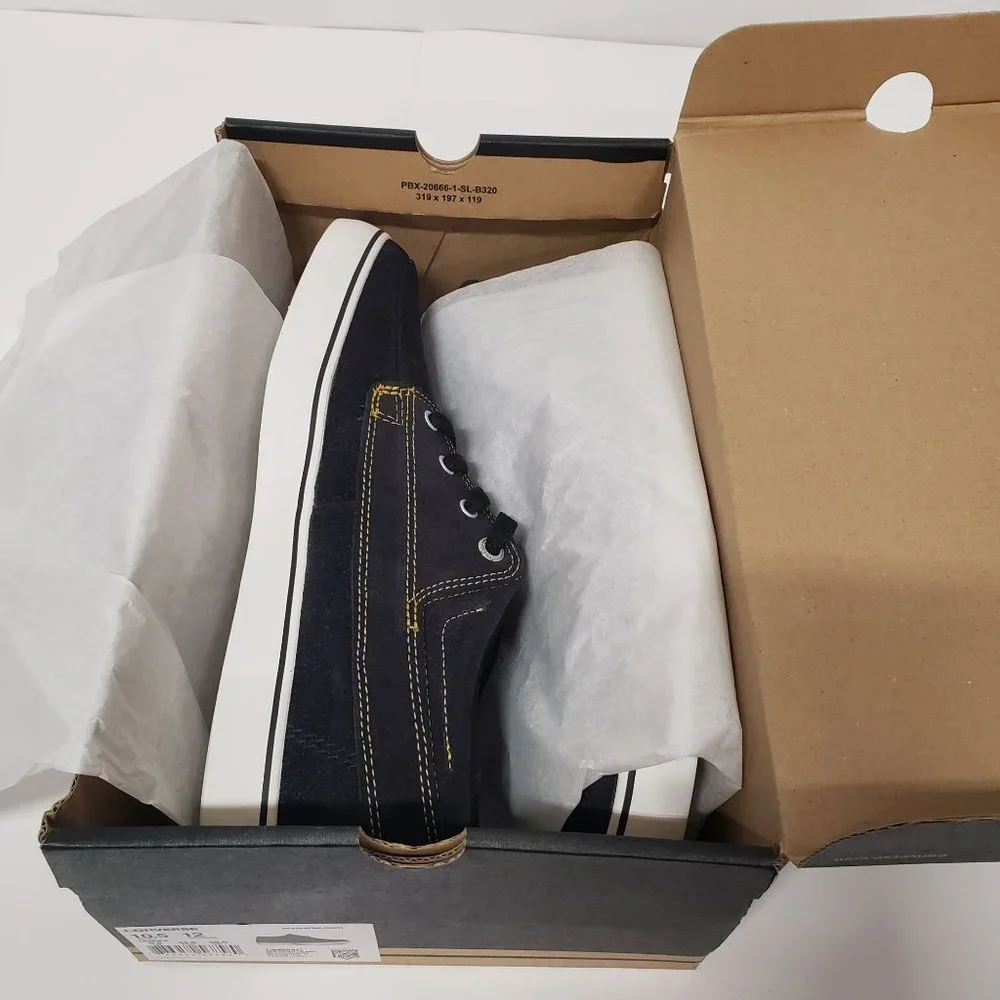 Converse Cons Sea Star‎ Mid Shoes in Black - Size M/9.5 W/11 - Picture 3 of 9